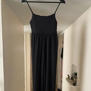 Urban Outfitters - Black Strappy Jumpsuit
